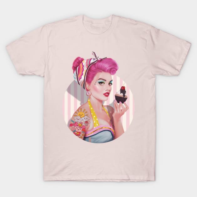 PinUp T-Shirt by giuliorossi